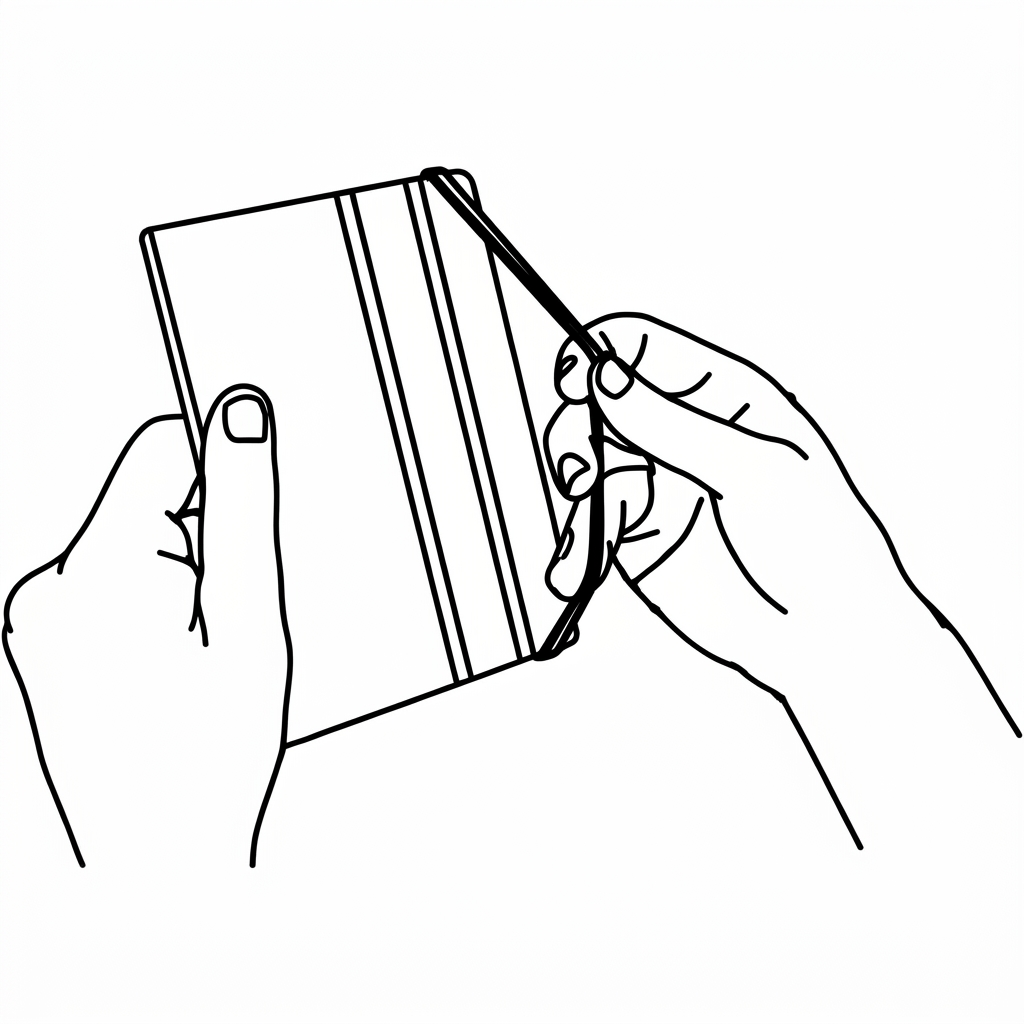 Illustrazione dell’elastico di chiusura