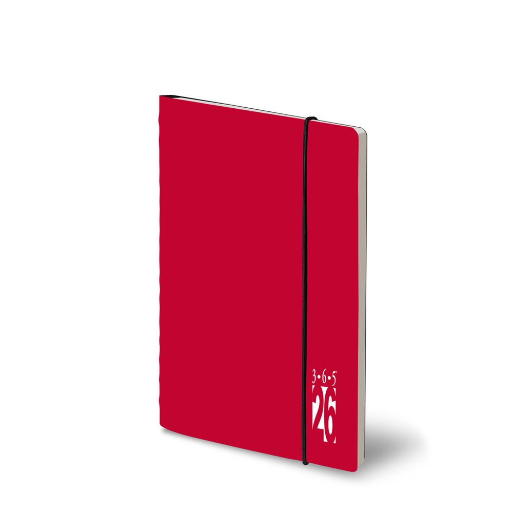 Agenda Settimanale - Volta Pagina 15x21 cm Rosso